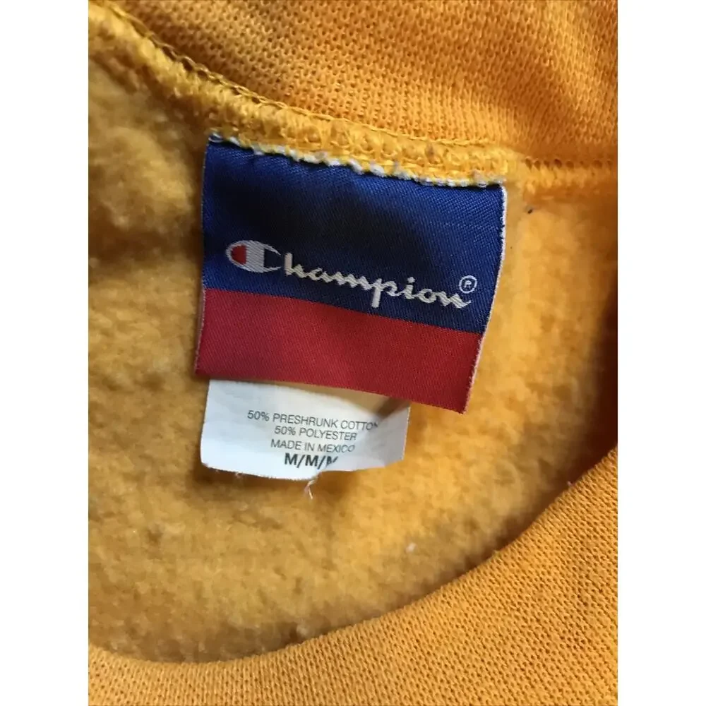 Calvin College Knights Christmas Sweatshirt Champion Size Medium - Picture 4 of 4